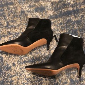 Veronica Beard Josie Calf/Suede Boots